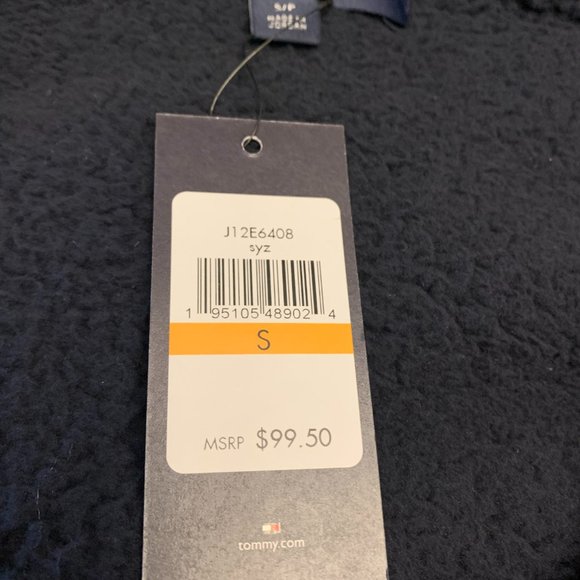 Tommy Hilfiger NWT fleece zip-front jacket - Picture 5 of 10